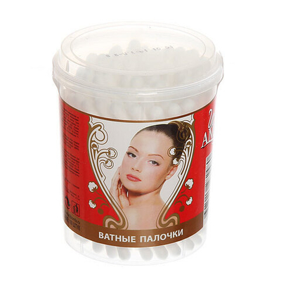 Ватные палочки AMRA 100шт стакан