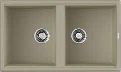 Мойка Omoikiri Tedori 86-2-BE Tetogranit/ваниль