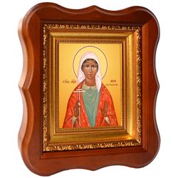 Анна Остроглазова святая мученица. Икона на холсте.