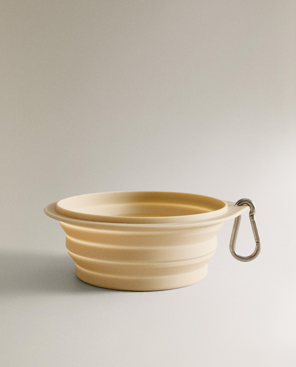 Zara Home миска из силикона, цвет бежевый, 16 см