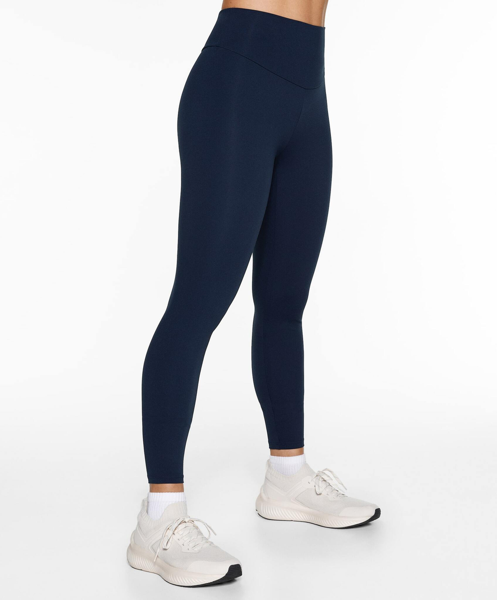 OYSHO Легинсы Comfortlux длиной до щиколотки с высокой посадкой, темно-синий