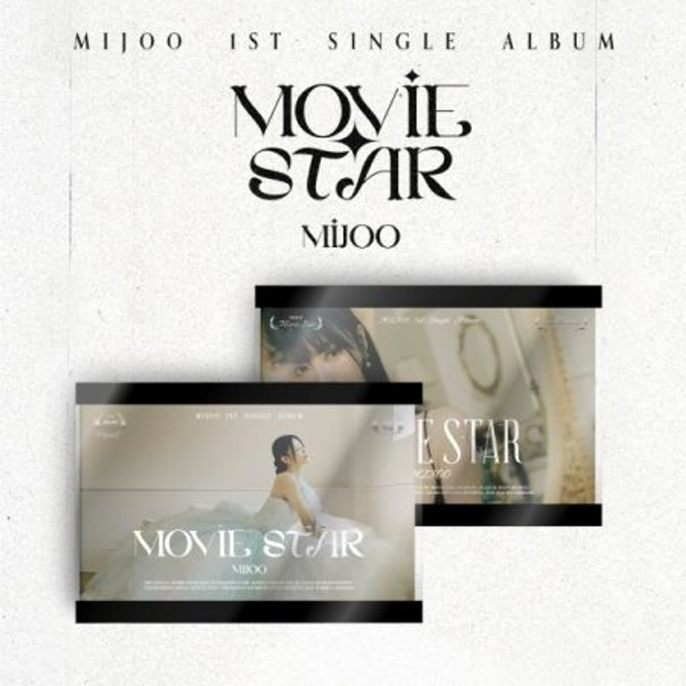 Альбом MIJOO - MOVIE STAR 1st Single Album 2 Version SET