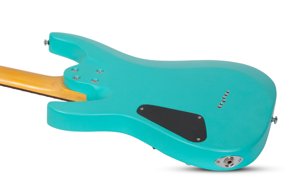 Schecter C-6 DELUXE SATIN AQUA