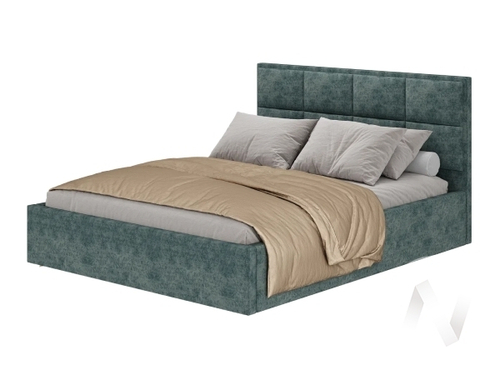 Кровать Линда 1;6 КР-16 (морская волна)