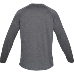 Футболка мужская теннисная теннисная Under Armour Men's UA Tech Long Sleeve - carbon heather/black