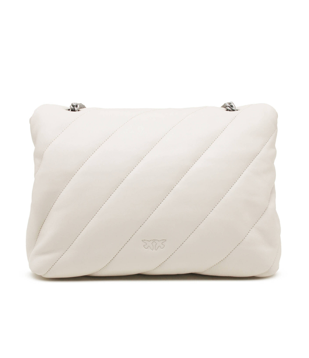 Кожаная сумка через плечо LOVE BIG PUFF CL SHEEP NAPPA Pinko - кремовый(100037 A0F2)