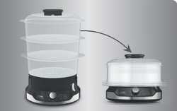 Пароварка Tefal Ultra Compact VC204810
