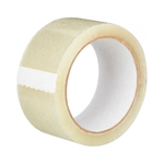 Клейкая лента (скотч) Basir 48 мм * 100 м, толщина 50 мкм, прозрачная, 6 шт