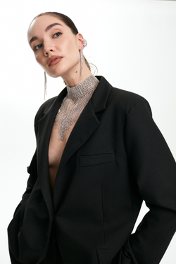 Жакет черный "Women Power"