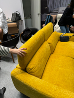 Диван Lafayette (3-х местный) желтый