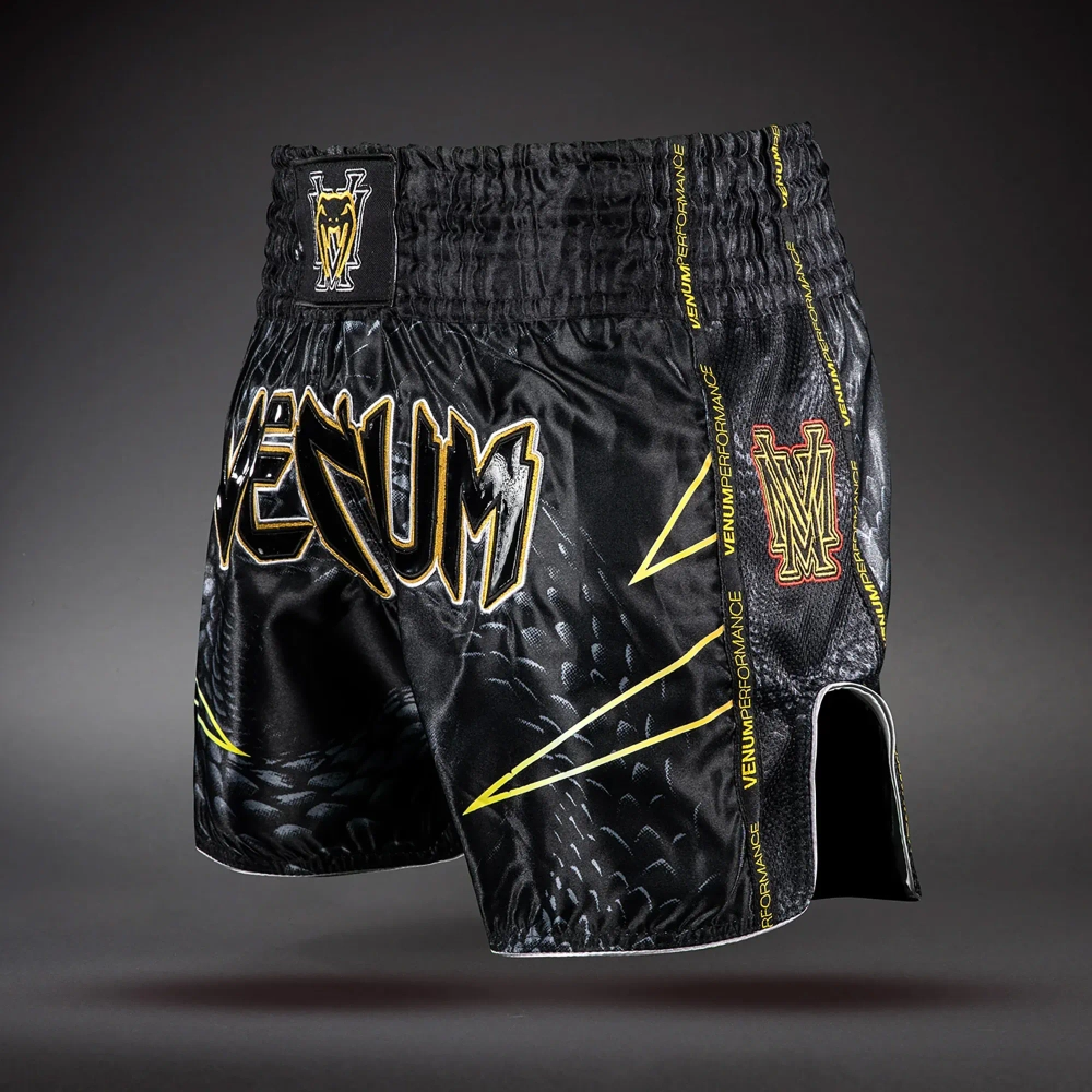 Шорты Venum Matupa Muay Thai black/grey/gold