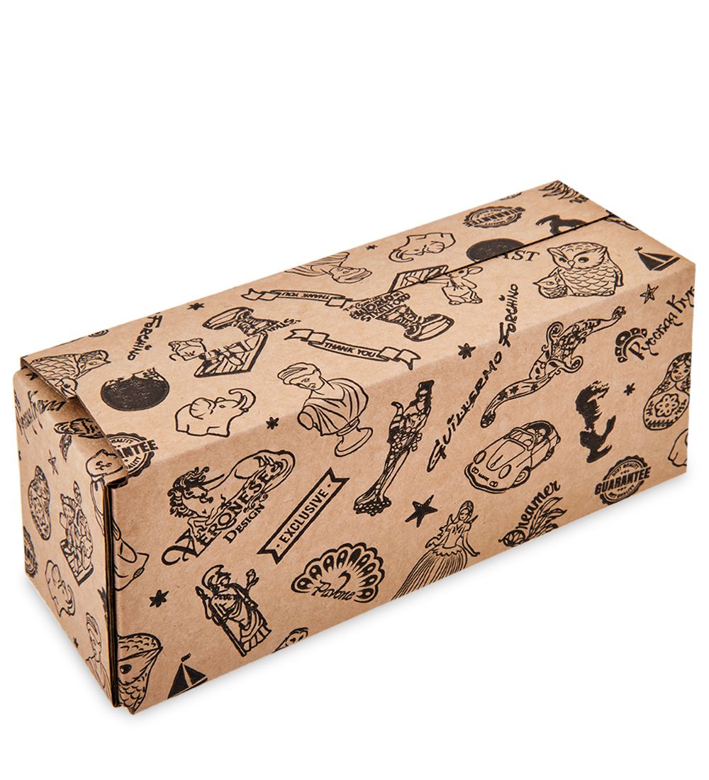 GAEM Art ГКП-31 Коробка 4-х клапанная гофрокартон 210х75х75