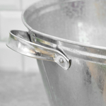 Таз 26л круглый оцинкованный