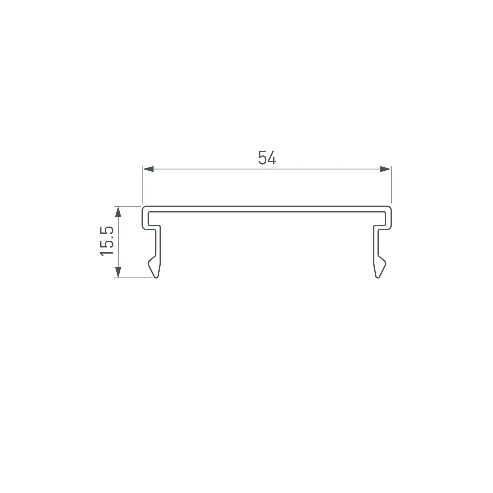 Экран SL-LINIA55-FANTOM-2000 Frost (Arlight, Пластик) 027294