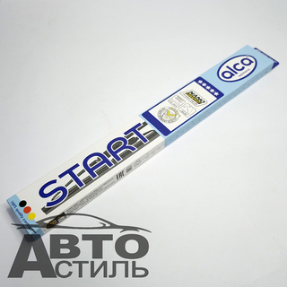 Щетка дворника 380мм  АЛКА START силикон/графит 115-15