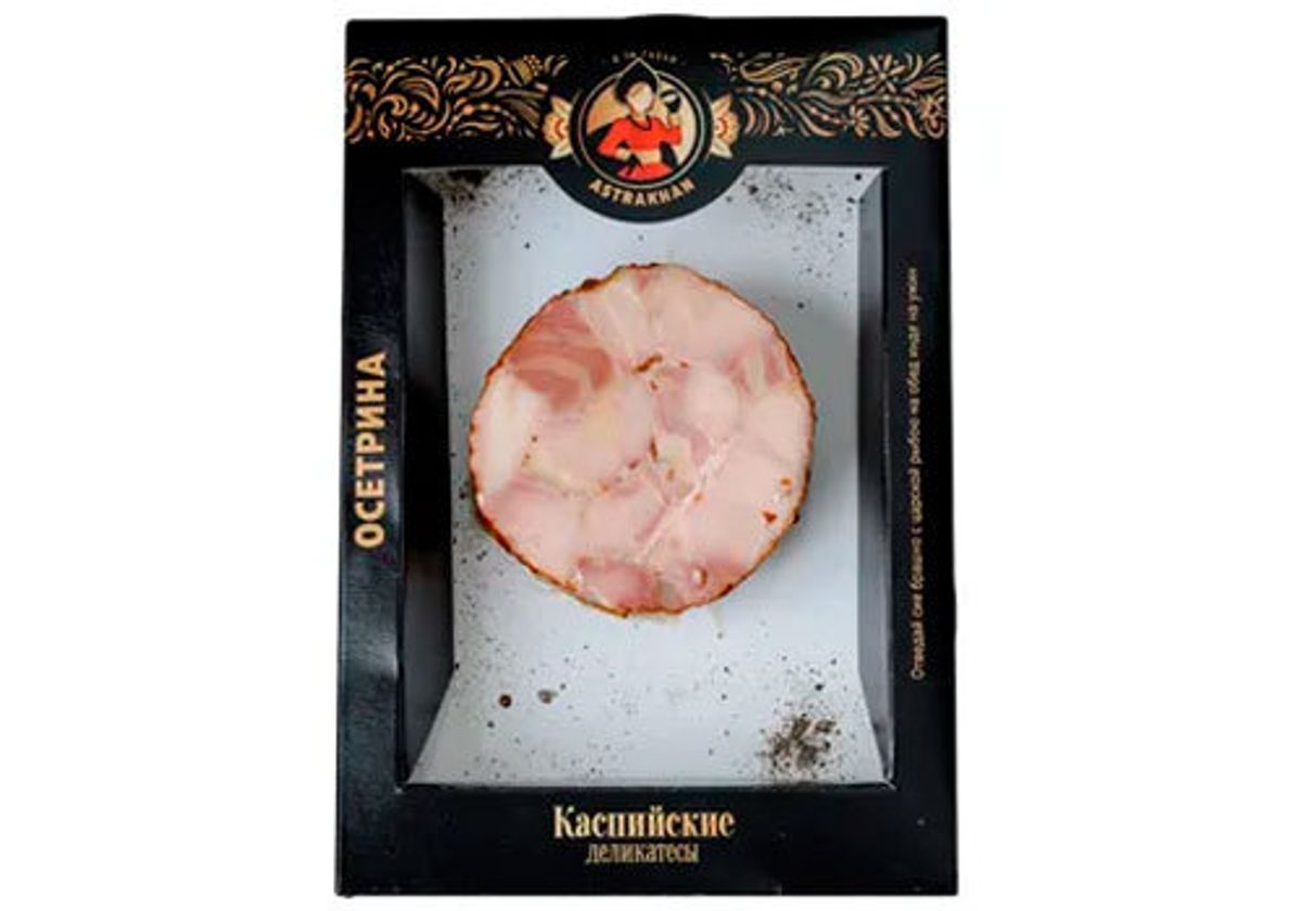 Ветчина из осетра "Каспийские Деликатесы", 250г