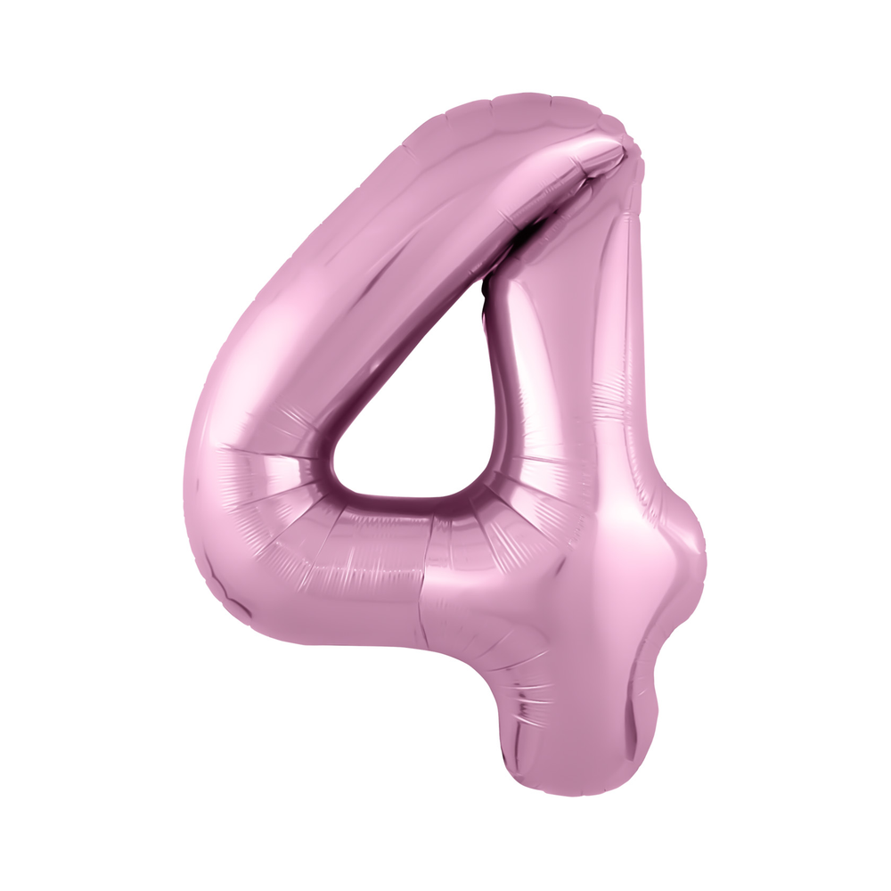 Цифра 4 "Фламинго" (40''/102 см)