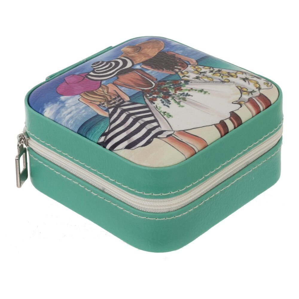 GAEM Шкатулка для украшений дорожная, L10 W10 H5 см