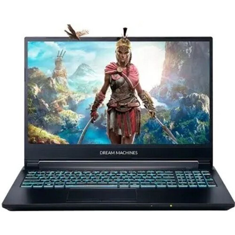 Ноутбук Dream Machines G1650-15KZ89, 15.6&amp;quot; (1920x1080) WVA 144Гц/Intel Core i7-12700H/32ГБ DDR4/1ТБ SSD/NVIDIA GeForce GTX 1650 4ГБ/Без ОС, черный [G1650-15KZ89]