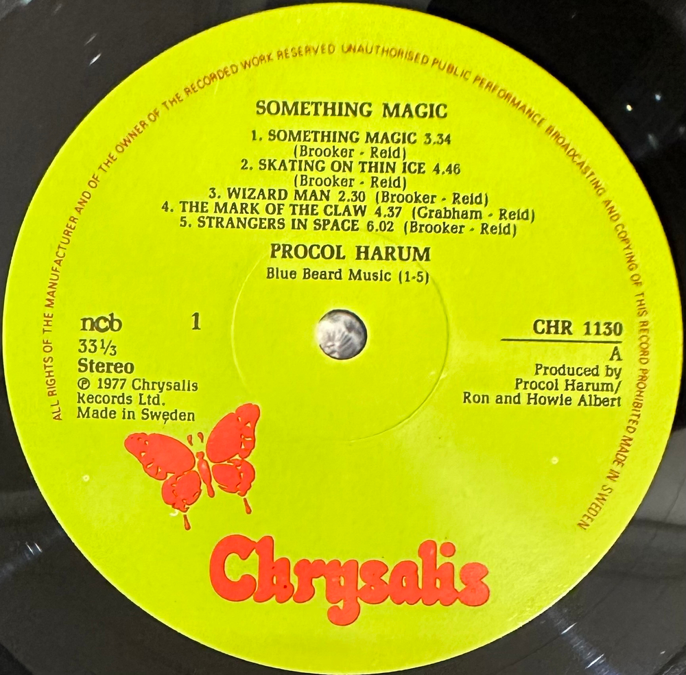 Procol Harum - Something Magic (Швеция 1977г.)