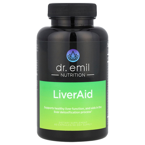 Dr. Emil Nutrition, LiverAid, 60 капсул