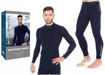 Термокальсоны мужские Brubeck Thermo Nilit Heat New, джинсовые