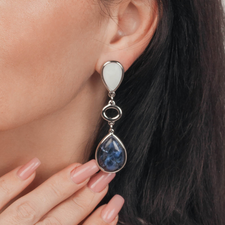 Серьги Possebon Madre, Sodalit A0585.1.23 S