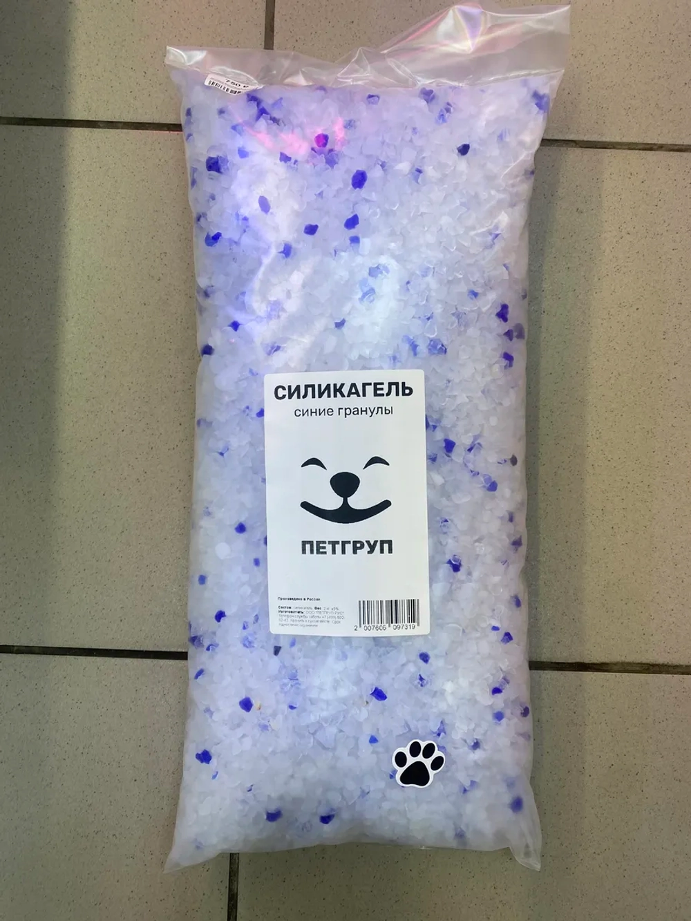 Наполнитель Силикагелевый впитывающий 2кг