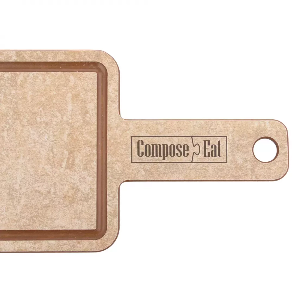 Доска для сервировки 12х36см ComposeEat ProFashion порфир кремовый