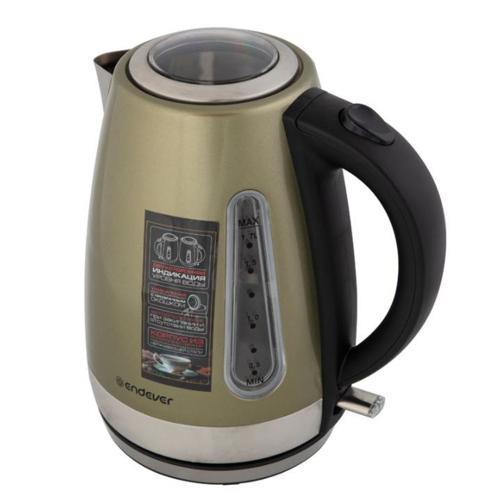 Чайник Endever Skyline KR-233S, зеленый