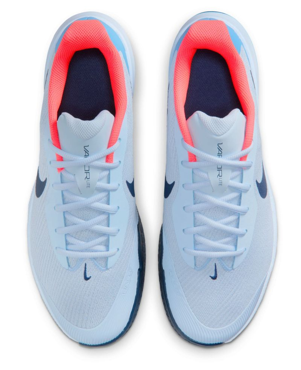 Мужские кроссовки теннисные Nike Vapor Lite 3 - hydrogen blue/midnight navy/hot lava