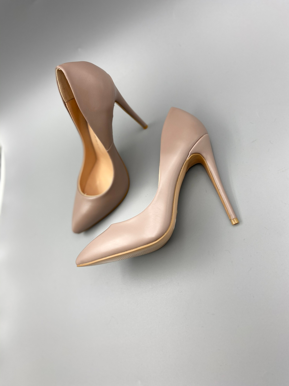 Туфли пудровые