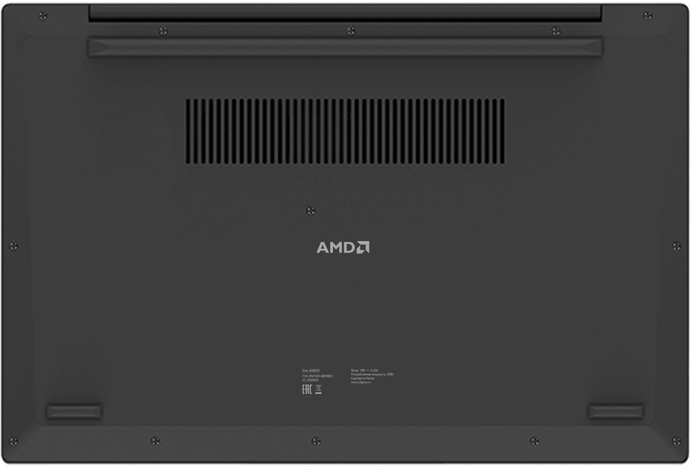 Ноутбук  Digma EVE A5820 15.6 ", Ryzen 3, 8 Гб RAM, 512 Гб SSD, Radeon Graphics, Черный