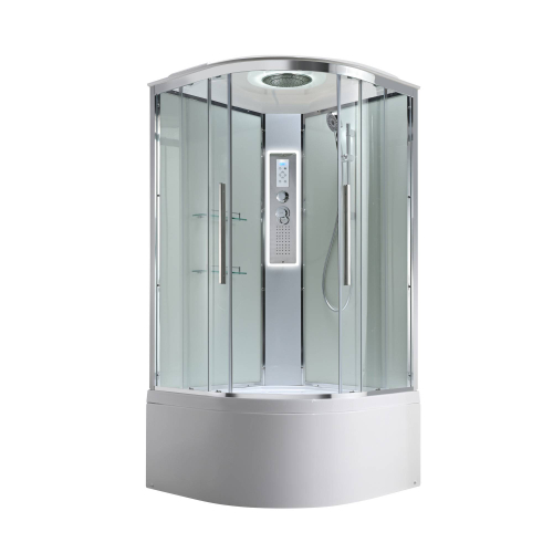 Душевая кабина EM5011LEDT прозрачная