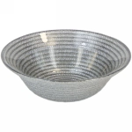 Салатник стеклянный 15см «Мерцание ночи»