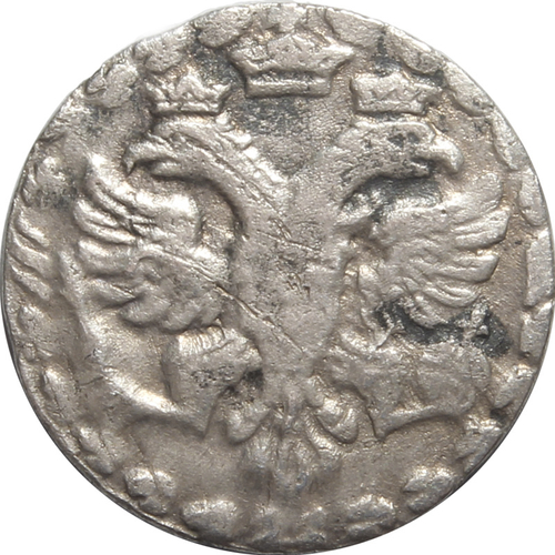 Алтын(ник). Пётр I. БК. Обозначение даты "ЯWД". 1704 г. VF-XF