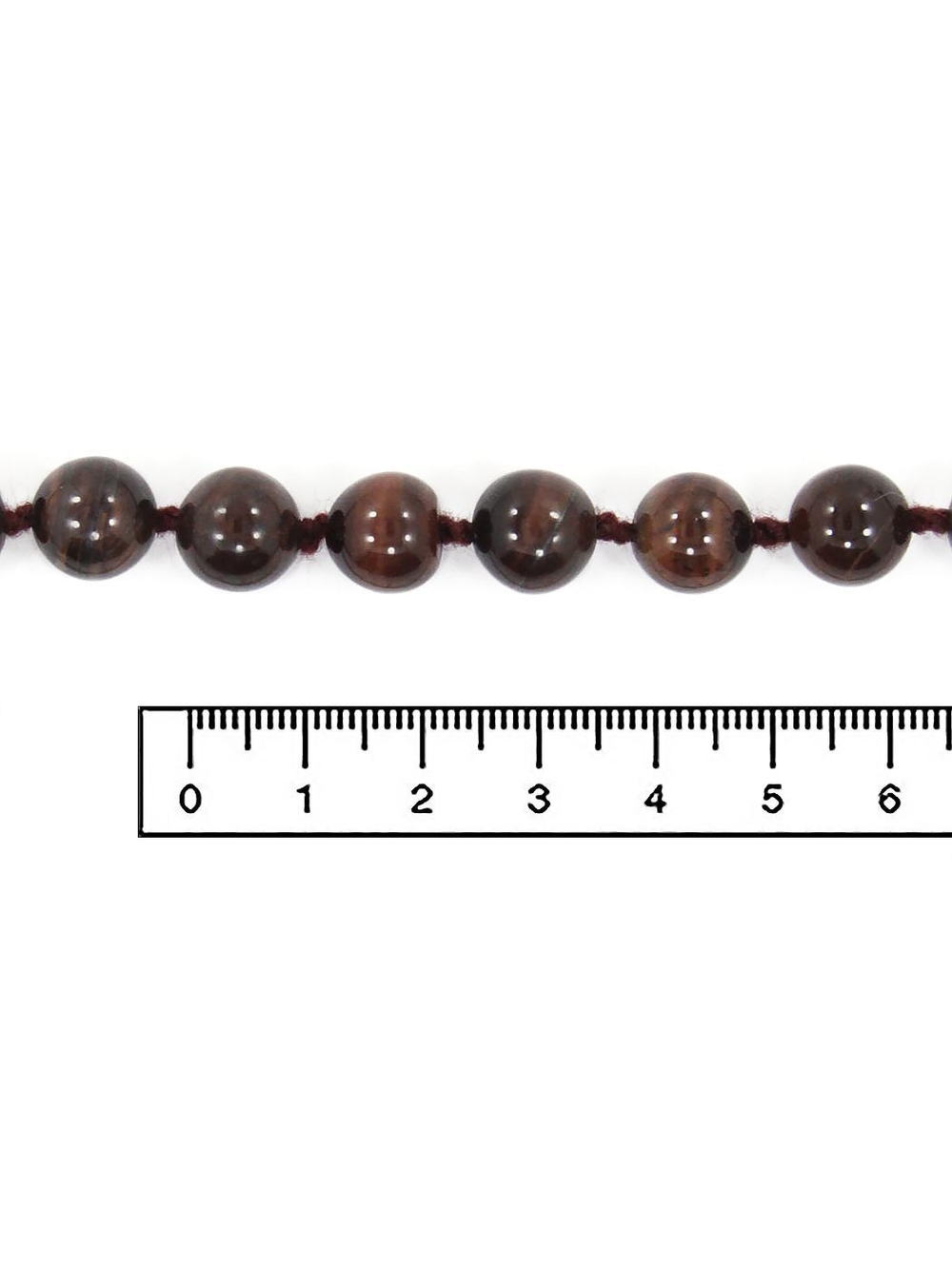 Бусы из бычьего глаза bgbu001-10