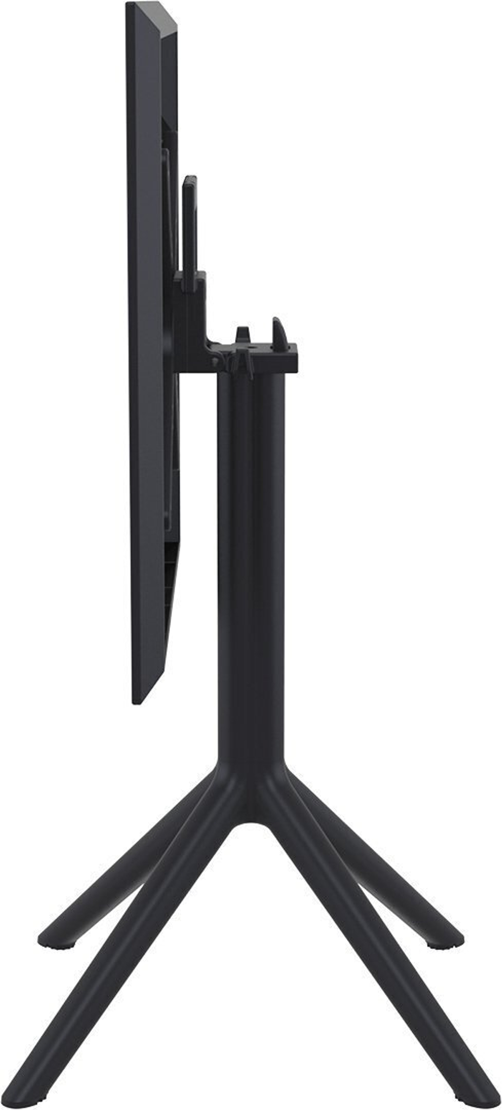 Комплект пластиковой мебели Siesta Contract Sky Folding 60 Carmen, черный, прозрачный