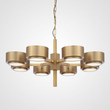 Металлическая минималистская люстра COSMIC