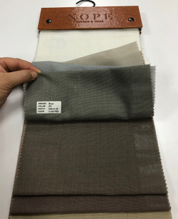 Тюль однотонная под лен Nope арт. Brad