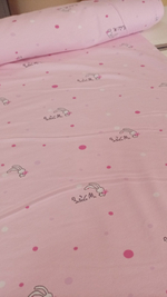 Футер (принт). Зайки Ми (компаньон), отрез 2