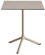 Стол ламинированный обеденный Scab Design Tripe, тортора, тортора шпатель