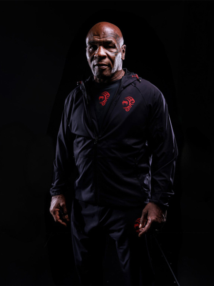 Ветровка Venum X Mike Tyson "Everyone has a plan" Black/Red