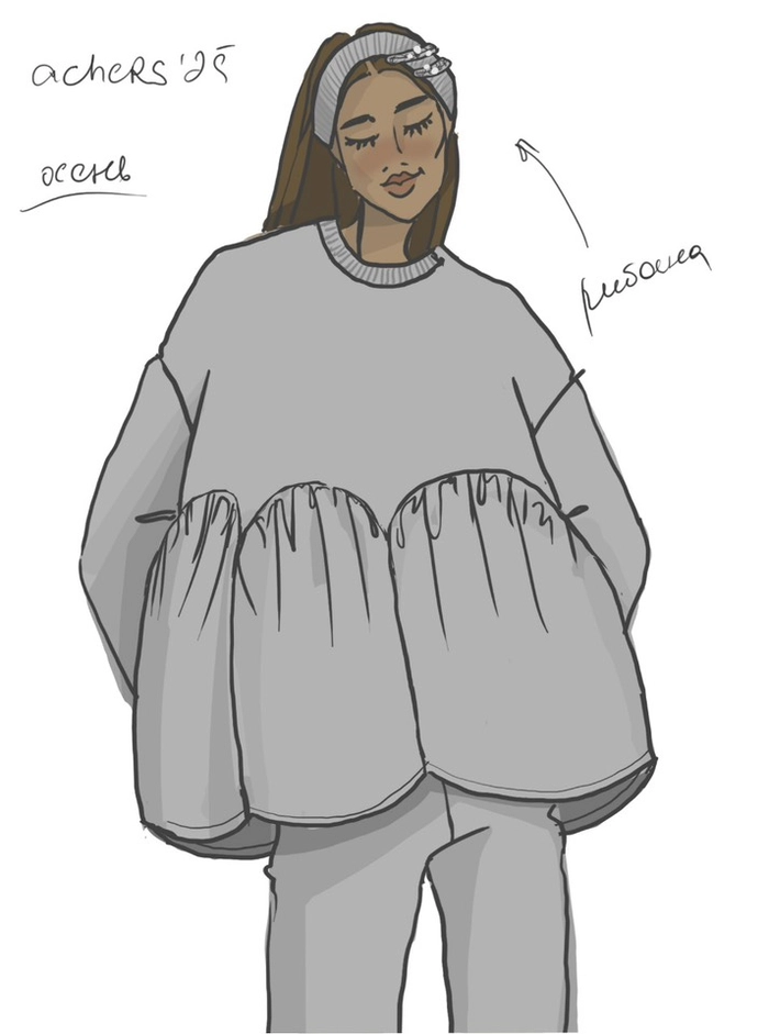 ПОВЯЗКА НА ГОЛОВУ ШАРЛИ ДЫМЧАТЫЙ СО СТРАЗАМИ