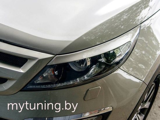Реснички на фары для Kia Sportage III
