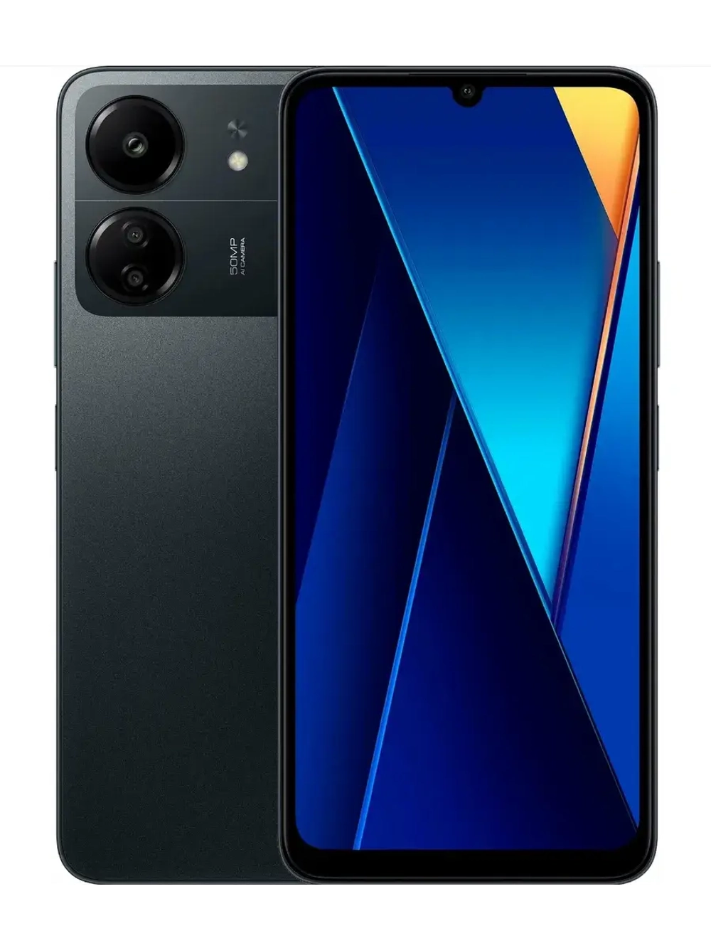 Смартфон Xiaomi Poco C65 8/256 ГБ RU, черный