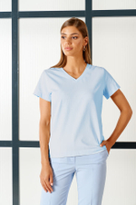 22641 Джемпер женский (голубой)