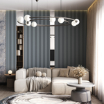 Cosca Decor. Молдинг финишный MF002, 38х12x2800мм, Экополимер