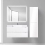 Тумба с раковиной Belbagno ETNA 101 BO белая