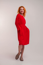 Платье. PROF красное